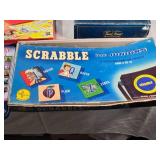 Board Games including Jeopardy, Scrabble Junior, and Star Wars Escape Game