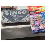 Board Games including Jeopardy, Scrabble Junior, and Star Wars Escape Game