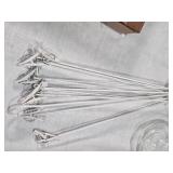 Magnifying Glasses, Glass Bowl, and Stands