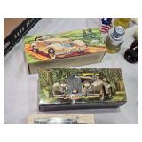 Large Avon Collectible Car and Novelty Bottles Some With Boxes and Unique Shapes like Pipes