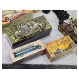 Large Avon Collectible Car and Novelty Bottles Some With Boxes and Unique Shapes like Pipes