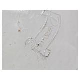 Pie Saver/Carrier and Cake Carrier Set including Metal Stand and Lid, and Fruit Decorated Carrier with Base