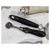 Mixed Vintage Kitchen Tools including Bromwell