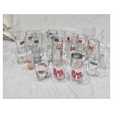 Lot of Barware Glasses and Mugs Including Schlitz, Miller, Heineken, Smirnoff Mule and More