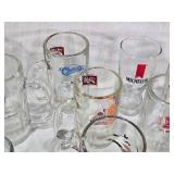 Lot of Barware Glasses and Mugs Including Schlitz, Miller, Heineken, Smirnoff Mule and More