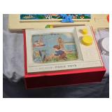 Fisher-Price and Playskool Toy Collection including Musical Busy Box, Music Box Record Player, and More