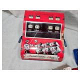 Assorted Vintage and Toy Vehicles, Arithmetic Quiz, Small Foreign Beer Semis and Harmonicas