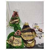 Golden Champale and Metbrau Inflatable Advertising Displays, Liquor Pourers, and Bottle Openers including Hamms and Stoppers