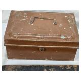 Lot of Vintage Metal Storage Boxes