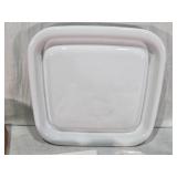 Corning Ware MW-2 Microwave Browner Grill, Ceramic Fixtures, and Vintage Faucet Set