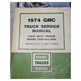 Automotive Service Manuals including GMC and Oldsmobile Manuals, 1979 NADA Books