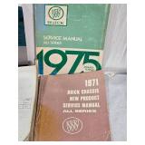 Automotive Service Manuals including GMC and Oldsmobile Manuals, 1979 NADA Books
