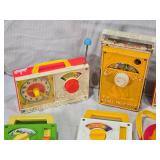 Fisher Price Vintage Musical Toy Radios and Record Players