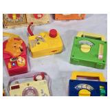 Fisher Price Vintage Musical Toy Radios and Record Players