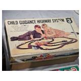 Vintage Game Collection including Child Guidance Highway System, KerPlunk, and Beetlejuice Gross Out Meter - Uncounted Parts