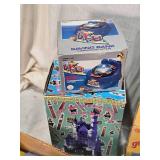 Vintage Game Collection including Child Guidance Highway System, KerPlunk, and Beetlejuice Gross Out Meter - Uncounted Parts