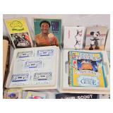 Mixed Vintage Media Including 1960 era Cub Scout Magazines, Piano Rolls, Sheet Music and More