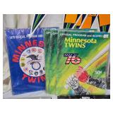 Massive Minnesota Twins Memorabilia Collection including Over 70 Pennants, Programs from the 1970s, and Collectible Cups