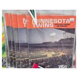 Massive Minnesota Twins Memorabilia Collection including Over 70 Pennants, Programs from the 1970s, and Collectible Cups