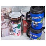 Massive Minnesota Twins Memorabilia Collection including Over 70 Pennants, Programs from the 1970s, and Collectible Cups