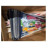 Massive Minnesota Twins Memorabilia Collection including Over 70 Pennants, Programs from the 1970s, and Collectible Cups