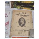 Lot of Vintage Publications and Catalogs including 1955 Mercury Body Parts Catalogue, Various Cookbooks, and Automotive Guides