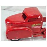 Lincoln Construction Company Repainted Toy Dump Truck - Repainted, Needs Some Reassembly