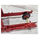 Lincoln Construction Company Repainted Toy Dump Truck - Repainted, Needs Some Reassembly