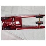 Lincoln Construction Company Repainted Toy Dump Truck - Repainted, Needs Some Reassembly