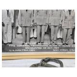 Military Items Including Military Photos, Molle II Desert Vest, Auto Seat Back Pouches, Medical Case, and Sign