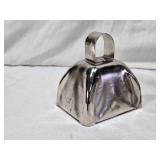 Vintage Aluminum and Silver Items including Seapod Trays, Bell, Goblet, and Napkin Ring