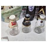 Beer Collectibles and Memorabilia Lot including Coors Light, Budweiser, Schlitz Items, High Life, JR Beer Six Pack, Keychains, Jim Beam New Mexico Decanter and More