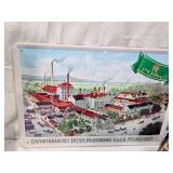 Beer Collectibles and Memorabilia Lot including Coors Light, Budweiser, Schlitz Items, High Life, JR Beer Six Pack, Keychains, Jim Beam New Mexico Decanter and More