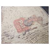 1940s-50s Pal Baby Walker and Welcome Sign On Vintage Ironing Board with Bunnies and Dragonflies