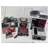 Vivitar Slide Projector and Accessories including 3000 AF Model, Automatic Slide Viewer, and Film Transfer System