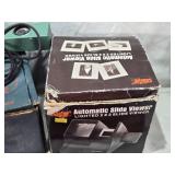 Vivitar Slide Projector and Accessories including 3000 AF Model, Automatic Slide Viewer, and Film Transfer System