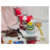 Huge Lot of Vintage Toys and Collectibles including 1972 Ideal Crissy Doll, Rubik