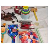 Huge Lot of Vintage Toys and Collectibles including 1972 Ideal Crissy Doll, Rubik