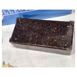 Bakelite Pen Box, Log Cabin Syrup Dispenser, Plastic Stained Glass Pictures, Nutcracker, Door Knockers, Fiber Optic Decorative House and More