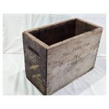 Vintage .50 Cal Wooden Crate