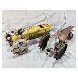 Nelson Rain Train Traveling Sprinkler and Craftsman Cast Iron Lawn Sprinkler