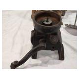 Royal Blue Junior No.33 Cream Separator, Empire Cobbler Shoe Stand, and Cream Can Stirrer