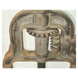 Royal Blue Junior No.33 Cream Separator, Empire Cobbler Shoe Stand, and Cream Can Stirrer