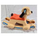 Vintage Rocking Riding Toys Toys including Fisher-Price Rocking Dog and Playskool Hippo