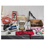 SKIL Professional Drill, a RAC Vacuum & Fuel Pump Tester, OTC Glaze Breakers, and a variety of other accessories such as an AW Faber pencil tin, a Warming Belt and More