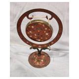 Warner Bros. Plate with Tasmanian Devil and She-Devil, Menards Lumber Apron, Small Brass Gong with No Mallet, Glass Jar and More