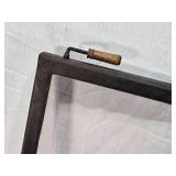 Tempered Glass Doors for Fireplace, approx 18x15 Inches