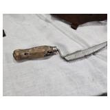 Vintage Ice Skates and Stamp Plates