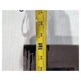 Mirror with Etched Skull Design