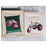 Hallmark Keepsake Antique Tractors Ornament Collection from 1997-2006